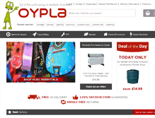 Tablet Screenshot of oypla.com